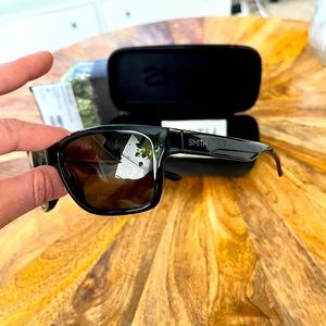 Mens Smith Wolcott ChromaPop Black/Polarized Sunglasses